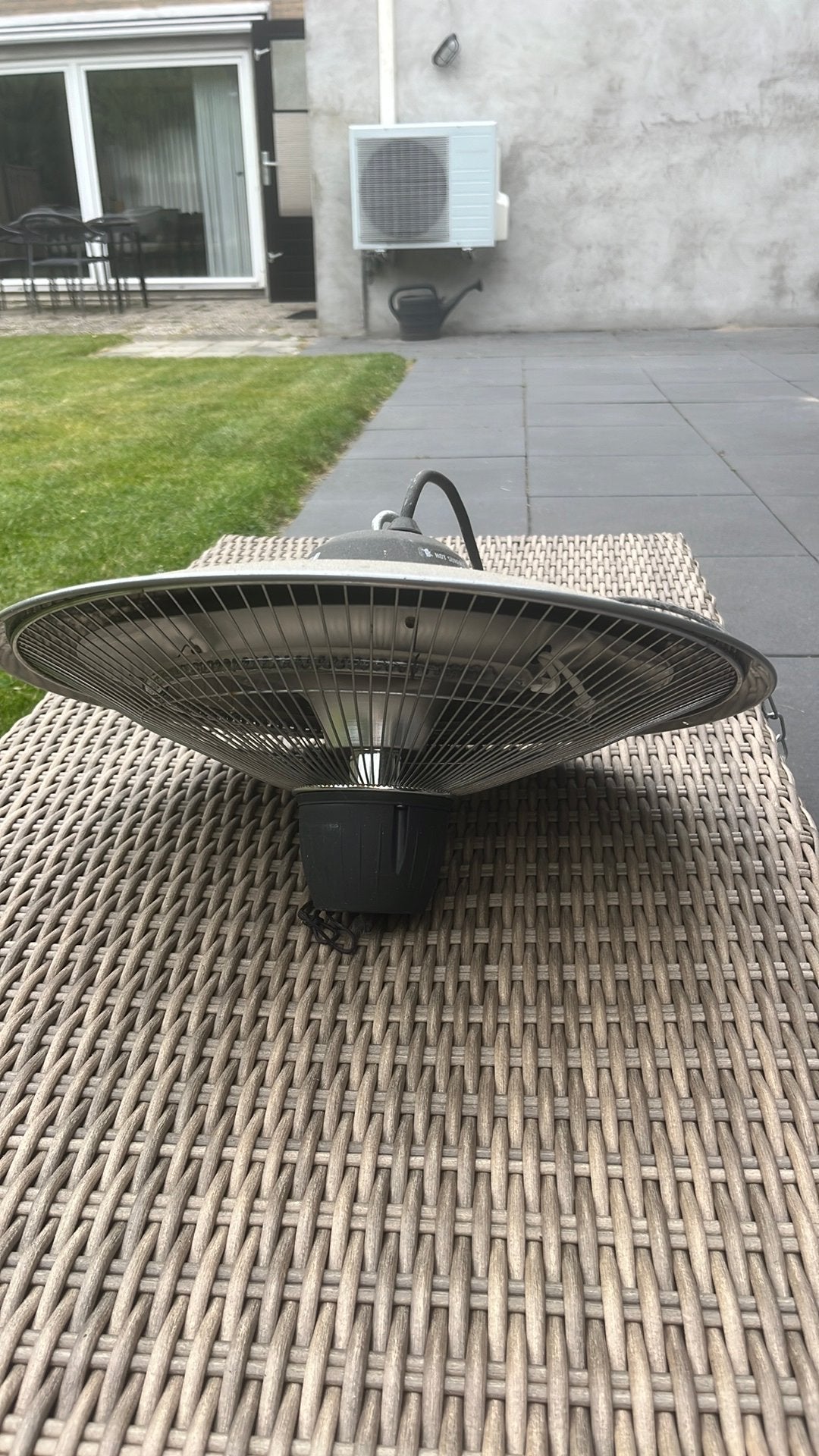 Terras heater, Tuin en Terras, Terrasverwarmers, Ophalen, Gebruikt, Elektrisch, Plafond