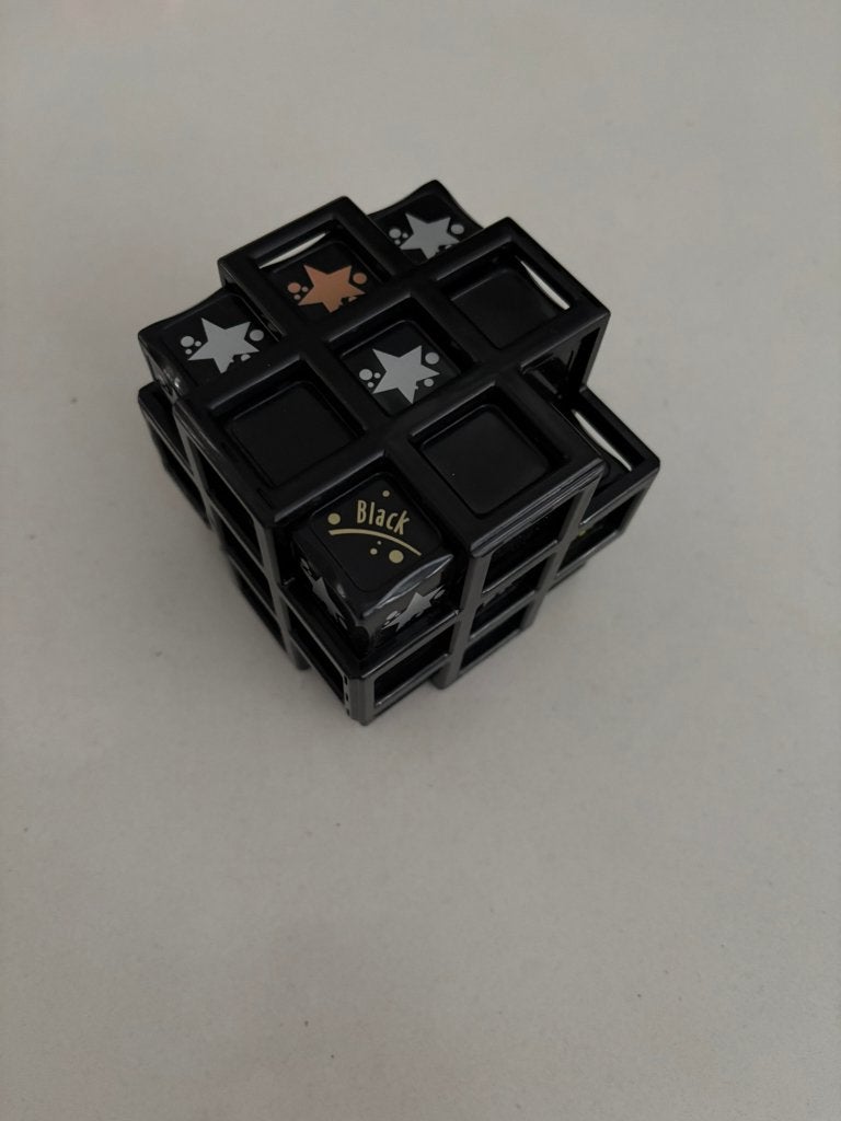Peter’s black hole rubiks cube - unieke sterren puzzel!, Hobby en Vrije tijd, Denksport en Puzzels, Ophalen of Verzenden, Minder dan 500 stukjes