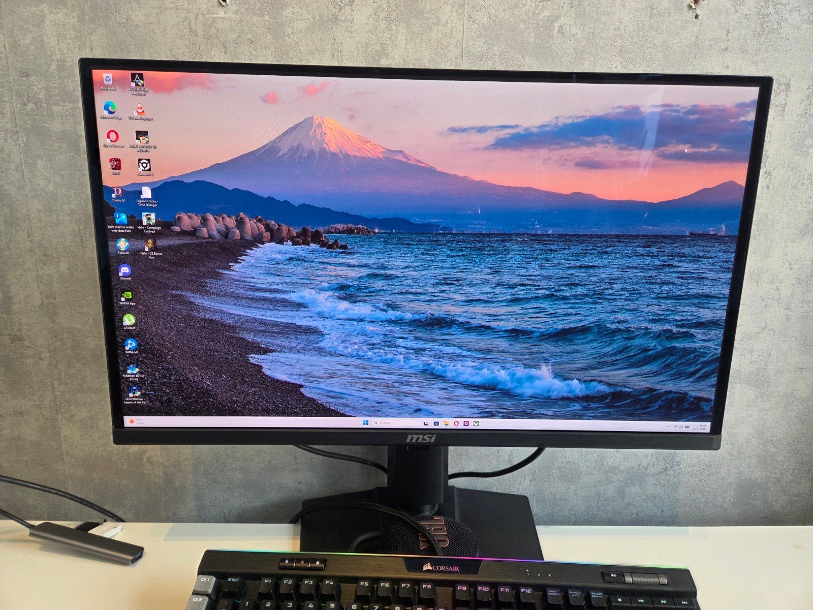 MSI QD OLED Gaming Monitor 27 inch 144Hz, Computers en Software, Monitoren, MSI, 101 t/m 150 Hz, Zo goed als nieuw, Overige typen