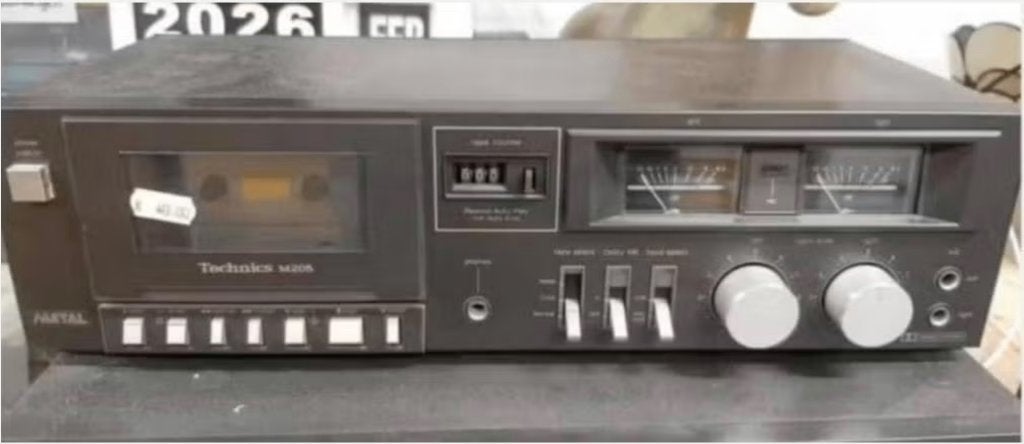 Technics RS-M205 Stereo cassettedeckassettedeck, Audio, Tv en Foto, Cassettedecks, Overige merken, Ophalen