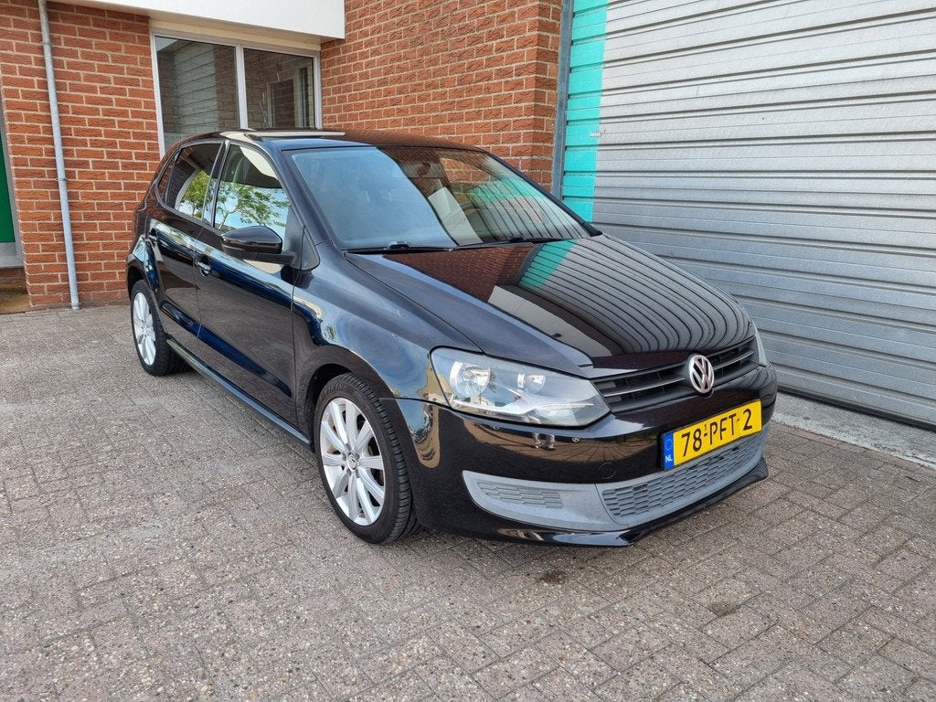 Volkswagen Polo 1.2 TSI Comfortline 5-Drs 6-Bak Airco! Bj:20, Auto's, Voorwielaandrijving, Euro 5, Zwart, Handgeschakeld