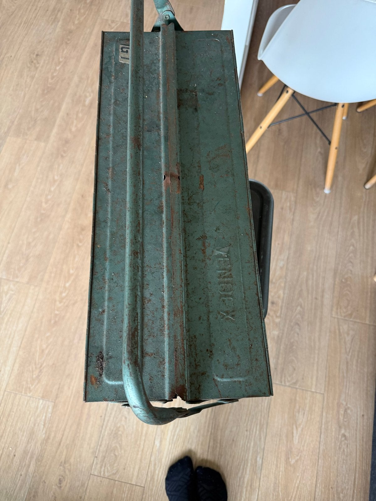 Vintage Vendex Gereedschapskist - Robuust en Praktisch