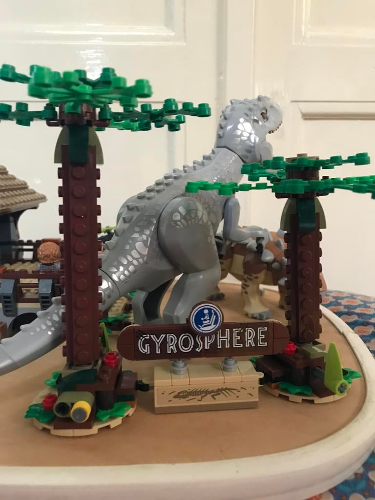 Lego Jurassic World 75941 Indominus rex vs Ankylosaurus comp, Ophalen of Verzenden, Zo goed als nieuw, Complete set, Lego