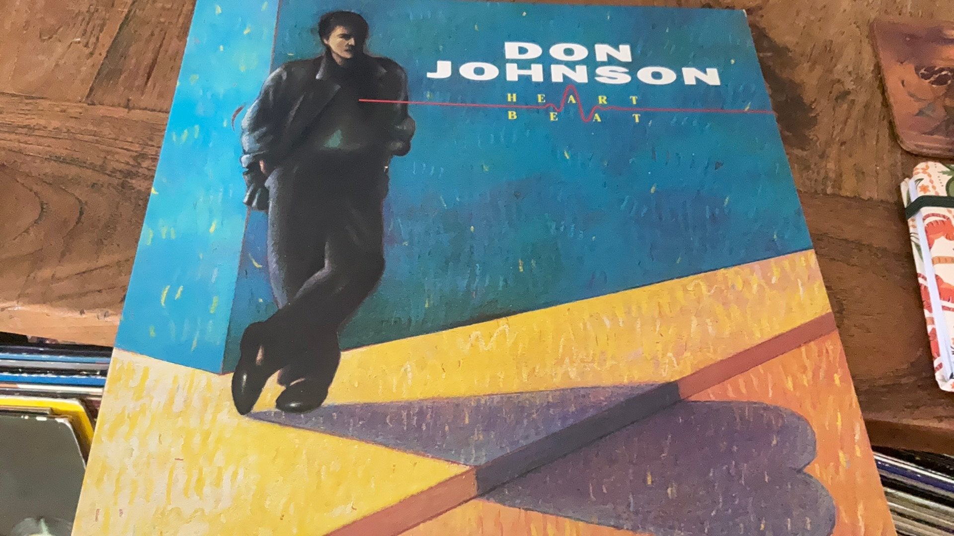 Don Johnson. Heart Beat, Ophalen of Verzenden, Zo goed als nieuw