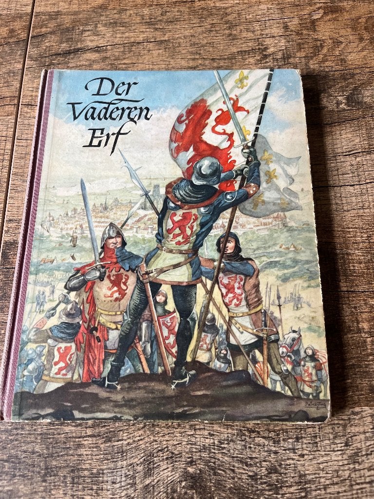 Der vaderen erf, Ophalen of Verzenden, Gelezen, J.J. Moerman, Plaatjesalbum