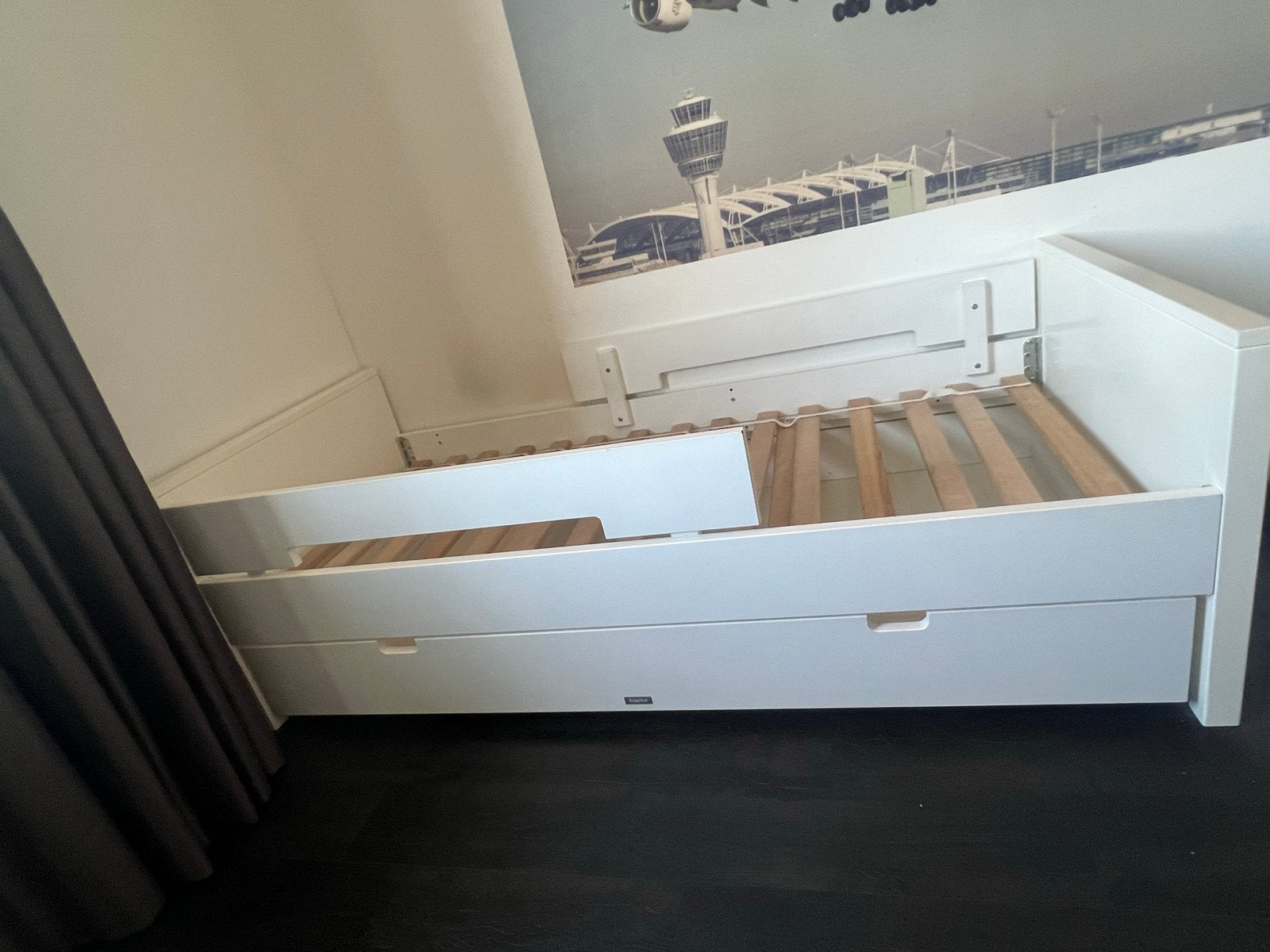 Bopita kinderbed met uitschuifbaar logeerbed of lade, Ophalen, Gebruikt, 90 cm, Eenpersoons