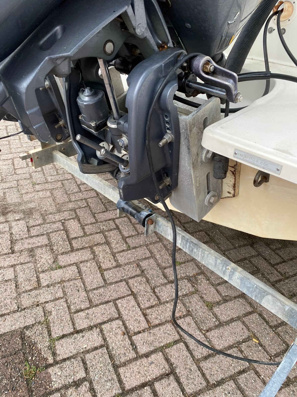Jackplate Buitenboordmotor Verstelbaar, Ophalen, Gebruikt, Motor en Techniek