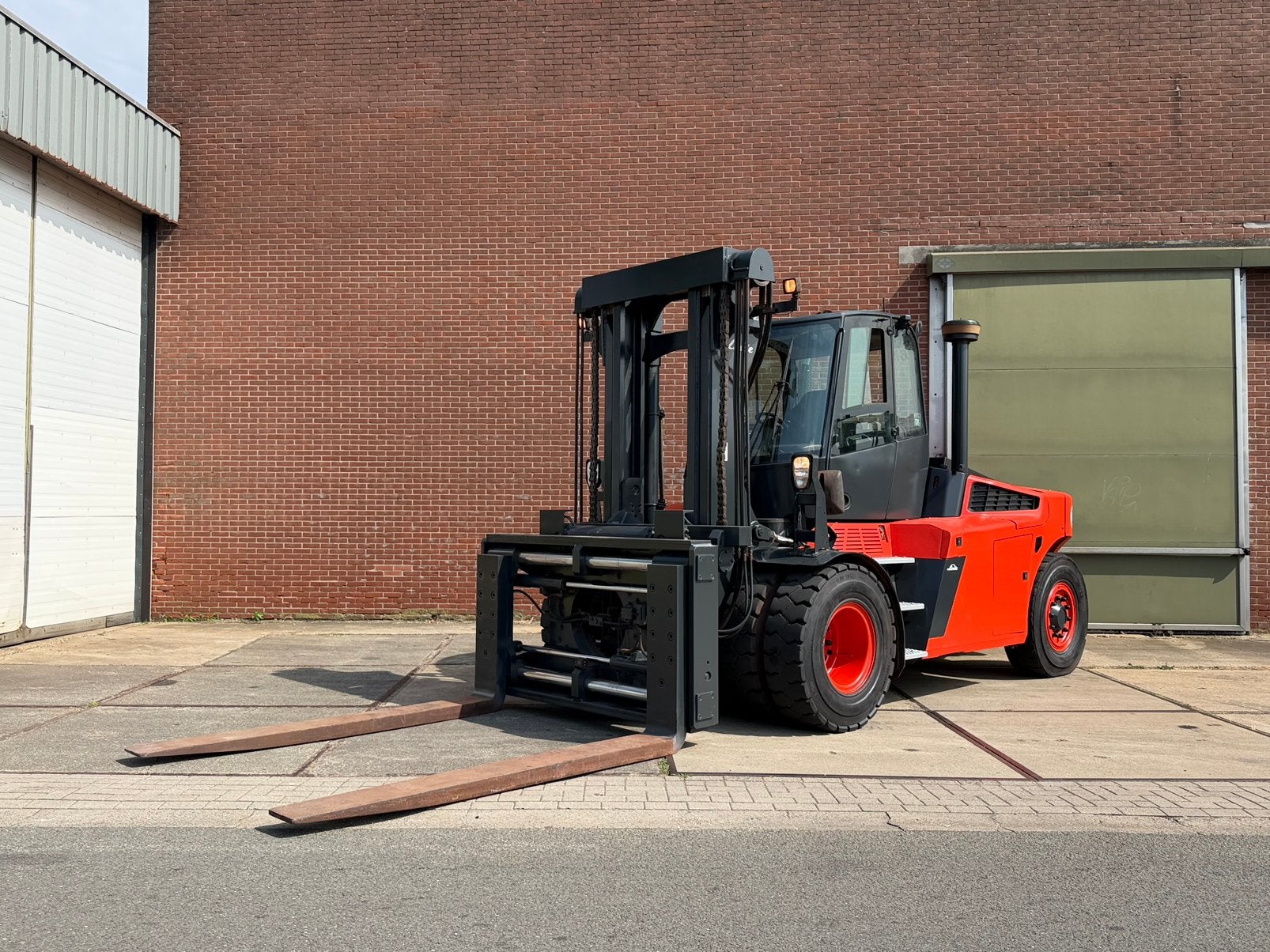 Linde H120/02, Diesel heftruck, MAAR 554 uren!, Meer dan 4000 kg, Ophalen of Verzenden, Diesel, Heftruck