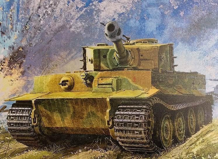 Tiger 1 Panzerkampfwagen Tank Metalen Wandbord Poster wo2, Verzamelen, Militaria | Tweede Wereldoorlog, Verzenden, Nederland, Overige typen