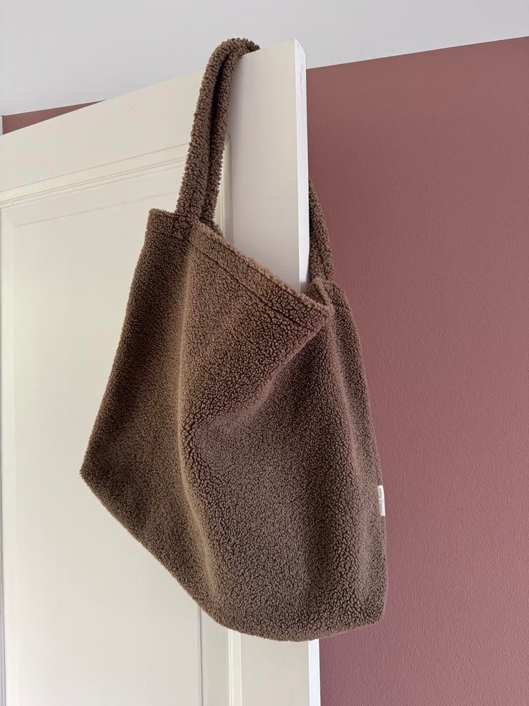 Luiertas teddy studio Noos, Sieraden, Tassen en Uiterlijk, Tassen | Damestassen, Ophalen, Gebruikt, Beige, Shopper
