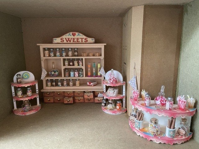 poppenhuis Vintage Camdy Shop, Verzamelen, Ophalen of Verzenden, Nieuw, Poppenhuis