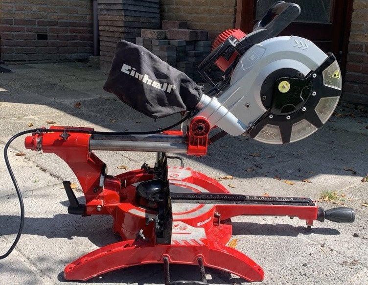 EINHELL afkort-/verstekzaag TC-SM 2534 Dual, Ophalen, Gebruikt, 70 mm of meer, Afkortzaag