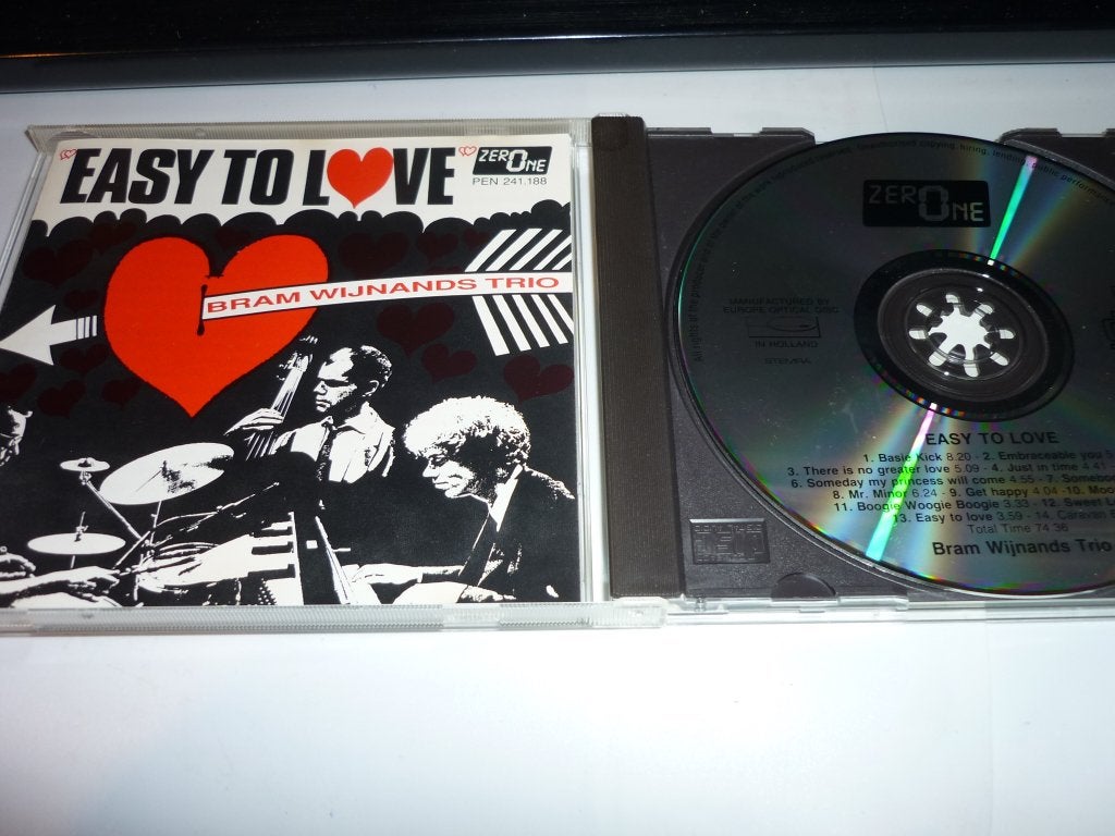 Bram Wijnands trio de cd easy to love, Verzenden