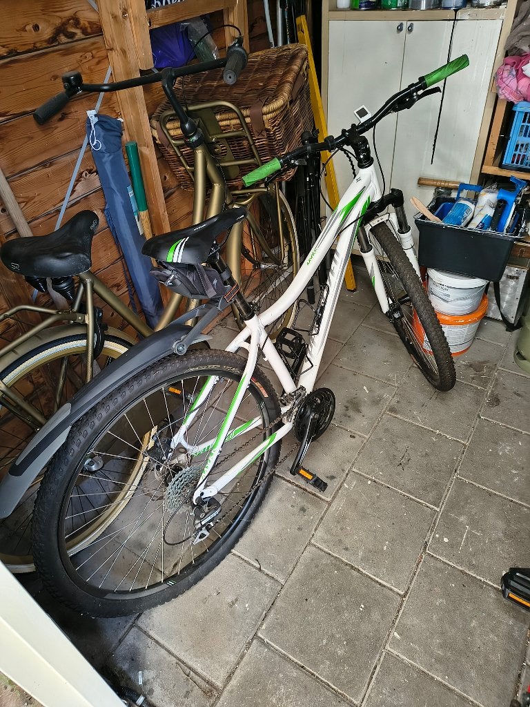 mountainbike, Fietsen en Brommers, Fietsen | Mountainbikes en ATB, Gebruikt, Fully, Dames, Schijfrem