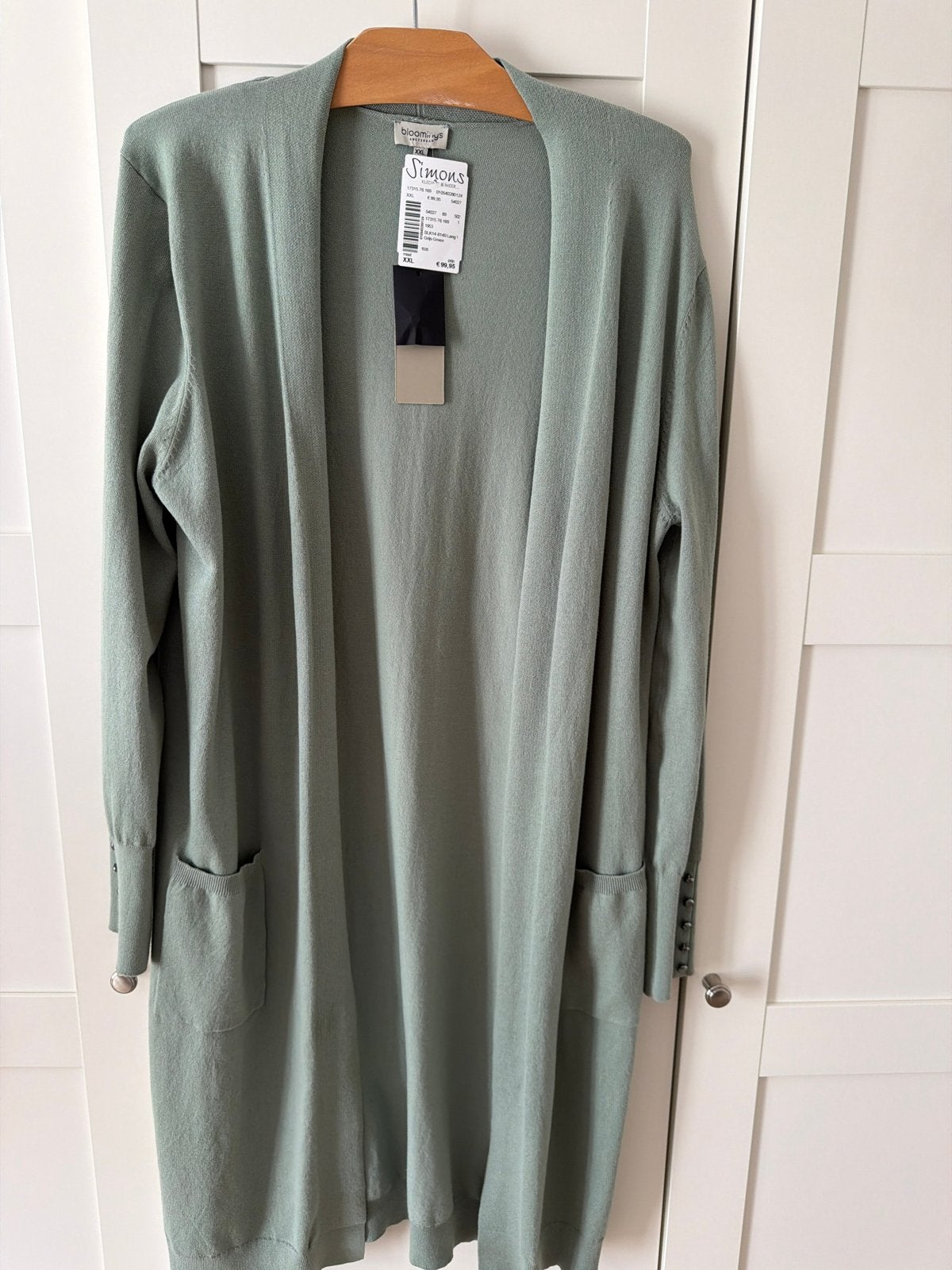 Bloomings vest XXL nieuw met prijskaartje, Ophalen of Verzenden, Nieuw, Maat 46/48 (XL) of groter, Groen