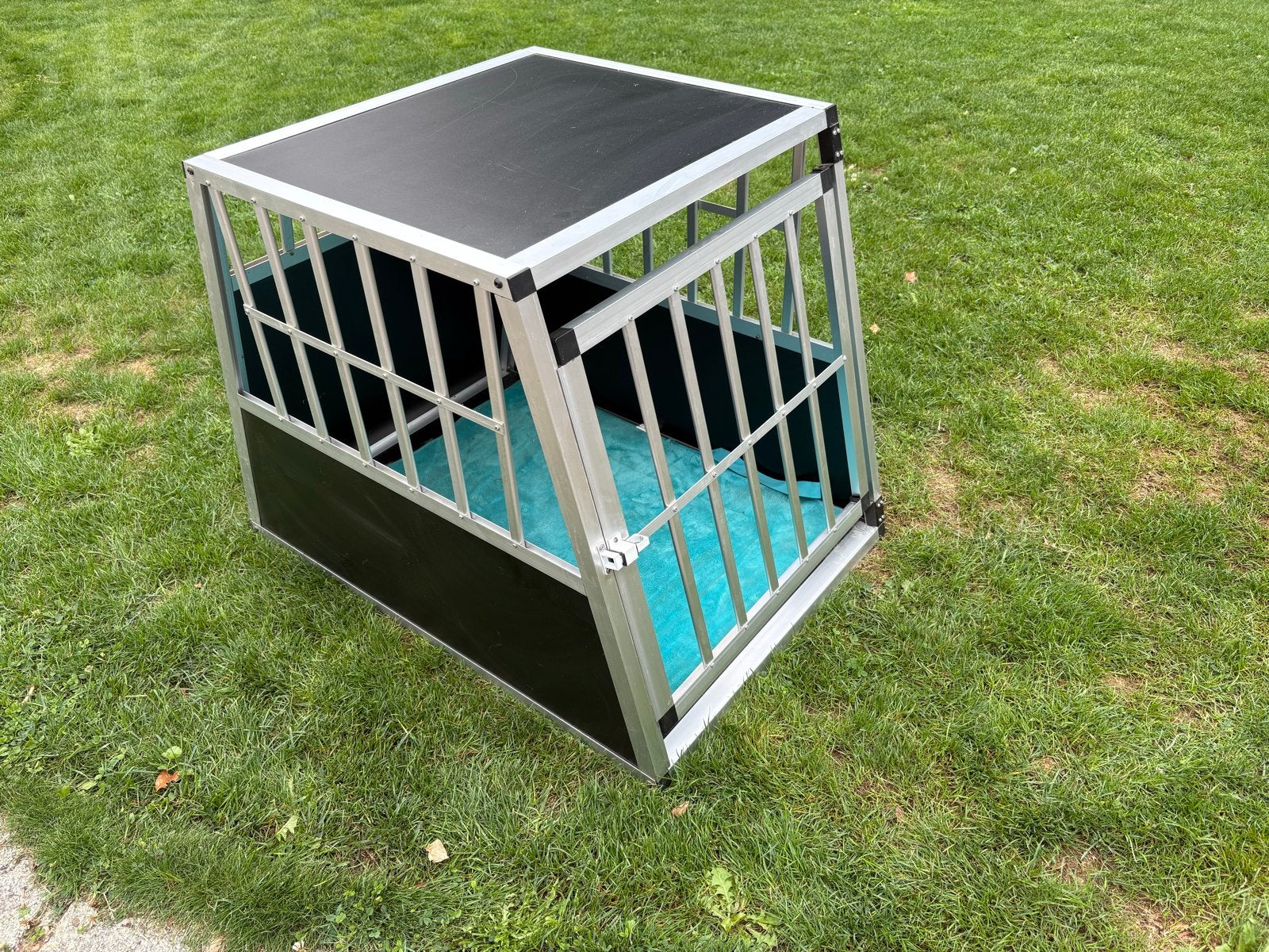 Hondenbench xl auto (alu), Dieren en Toebehoren, Hondenbenches, Ophalen, Gebruikt