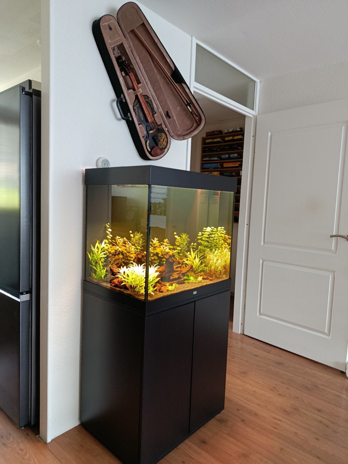 lido 200 half jaar oud leeg maar met denerle bodem zwart, Dieren en Toebehoren, Ophalen, Zo goed als nieuw, Leeg aquarium, Juwel