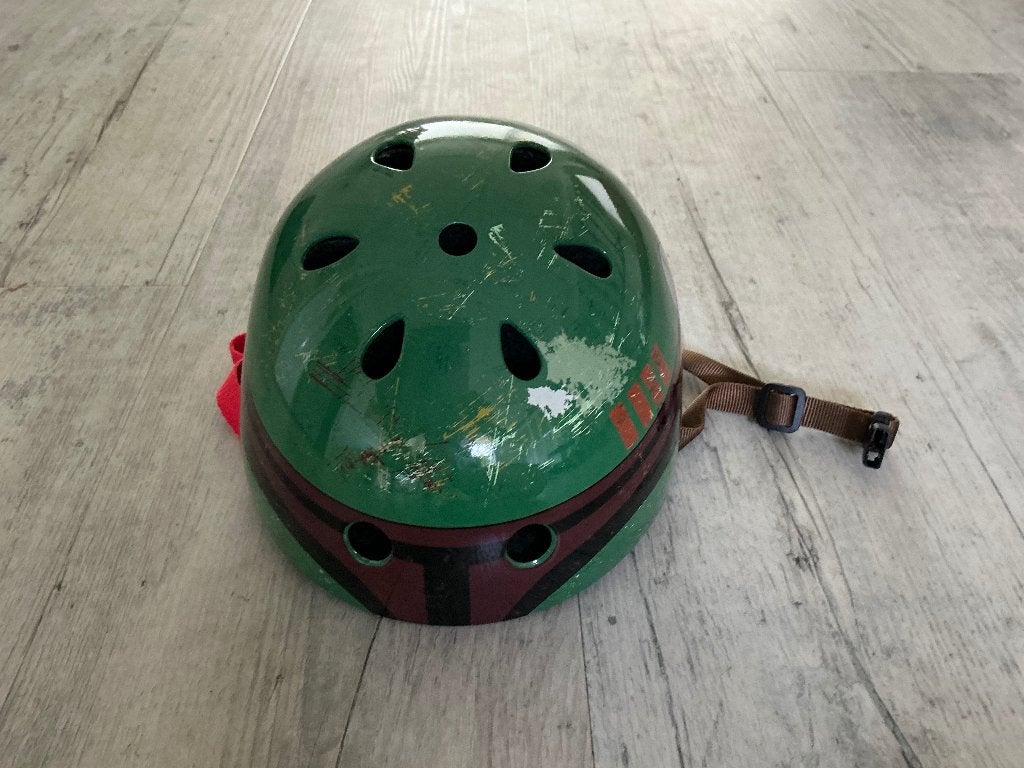 Boba Fett skatehelm/fietshelm (S/M) - Star Wars, Ophalen of Verzenden, Nieuw, Gebruiksvoorwerp
