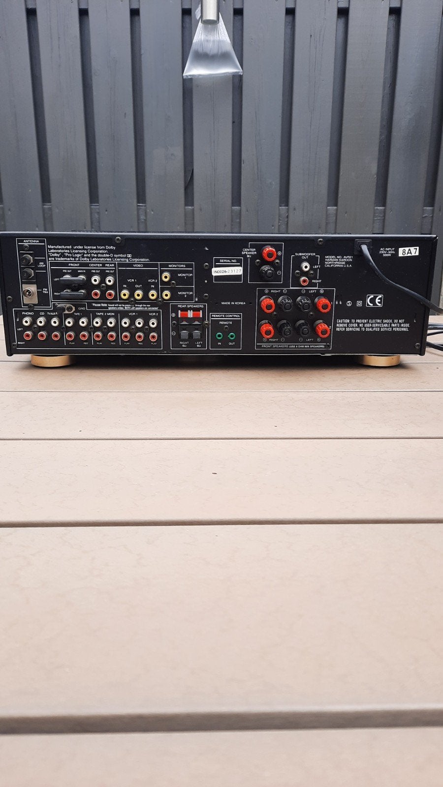 Harman Kardon Versterker - Uitstekende Staat, Overige merken, Gebruikt, Ophalen of Verzenden, 60 tot 120 watt
