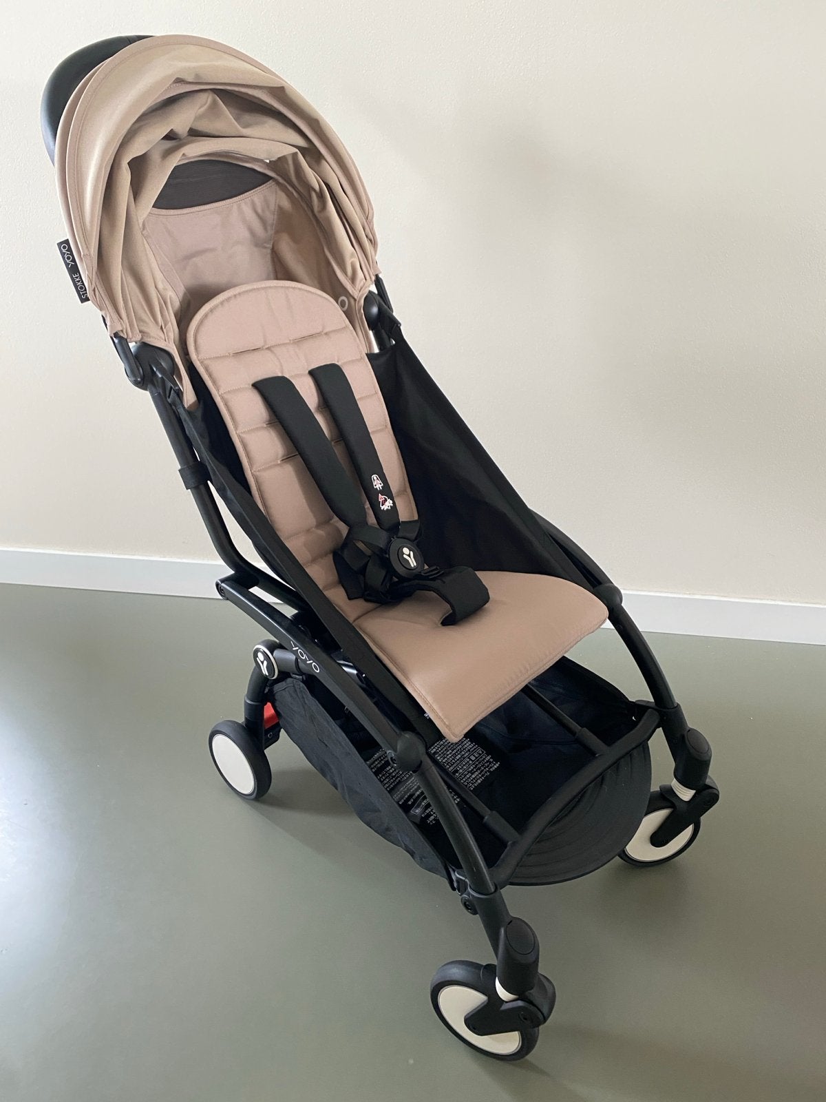 Stokke YOYO kinderwagen - Beige, Ophalen, Zo goed als nieuw, Kinderwagen, Overige merken