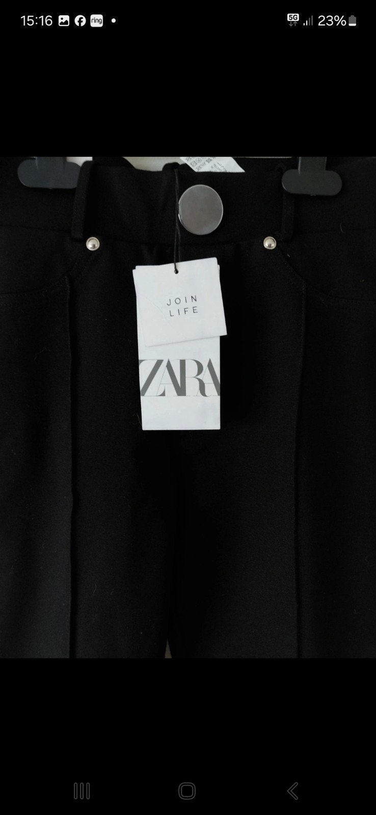 zara legging maat s, Legging, Maat 36/38 (S), Zwart, Nieuw