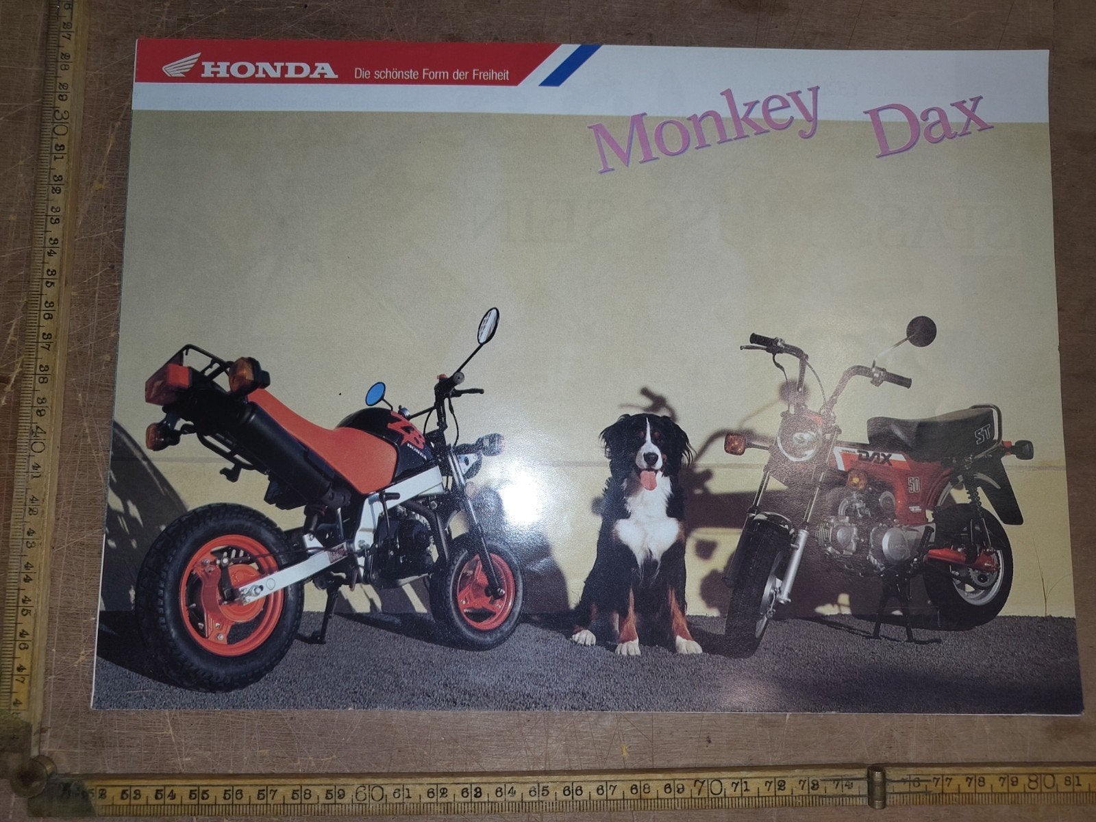 Folder Honda Monkey Dax 1988, Ophalen of Verzenden