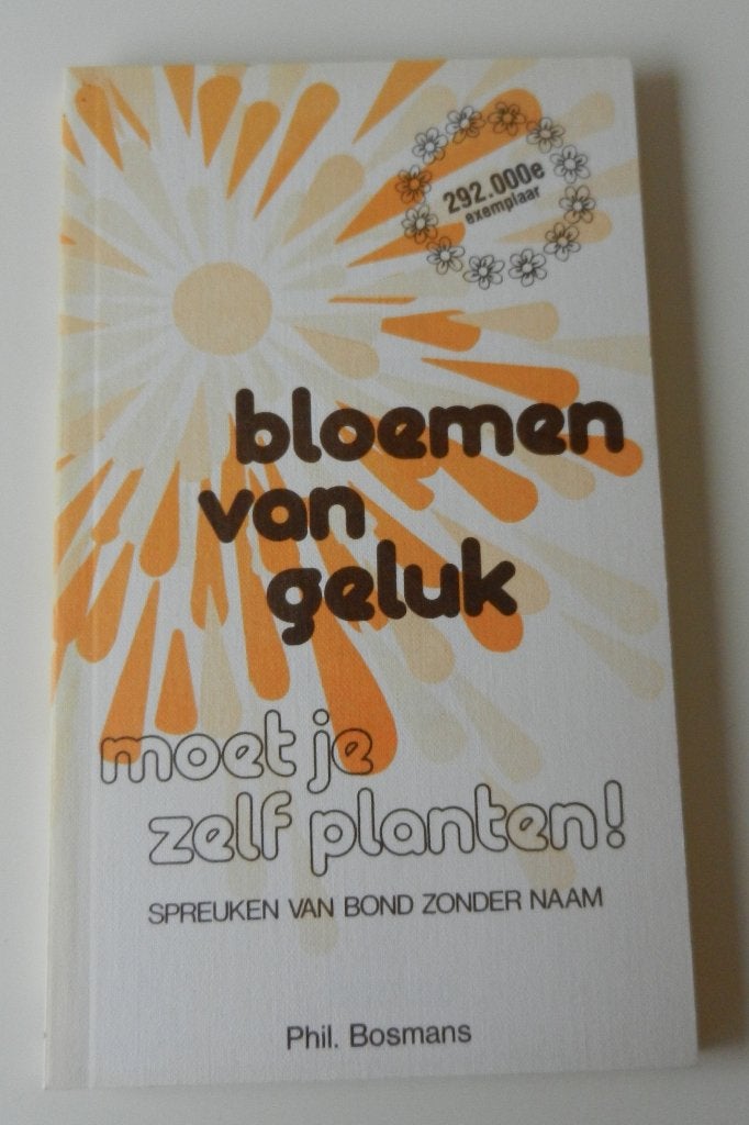 Bloemen van Geluk - Auteur: Phil Bosmans, Boeken, Ophalen of Verzenden, Zo goed als nieuw, Phil Bosmans, Eén auteur