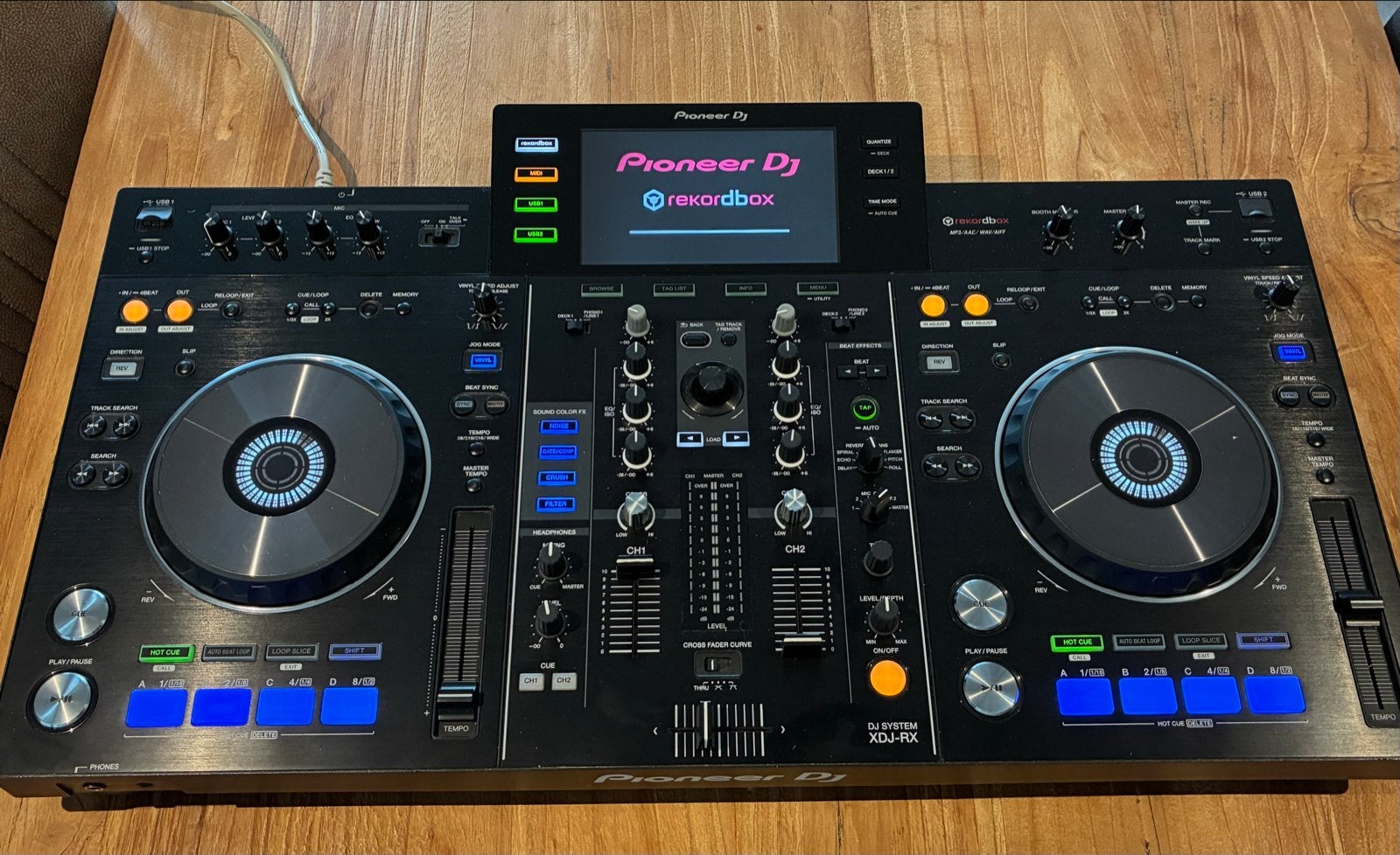 Pioneer XDJ-RX DJ-set + flightcase & speakers, Ophalen, Gebruikt, Dj-set, Pioneer