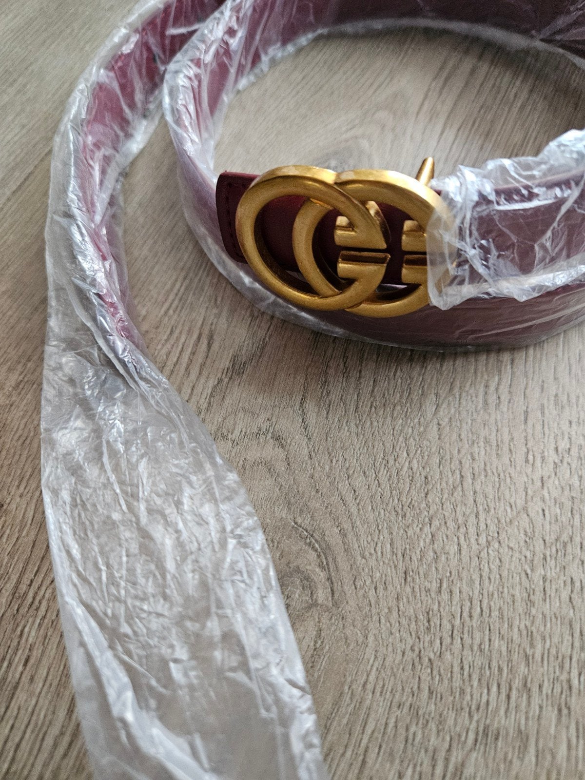 gucci riem bordeauxrood nieuw, Tailleriem, Ophalen of Verzenden, Rood, 90 tot 100 cm