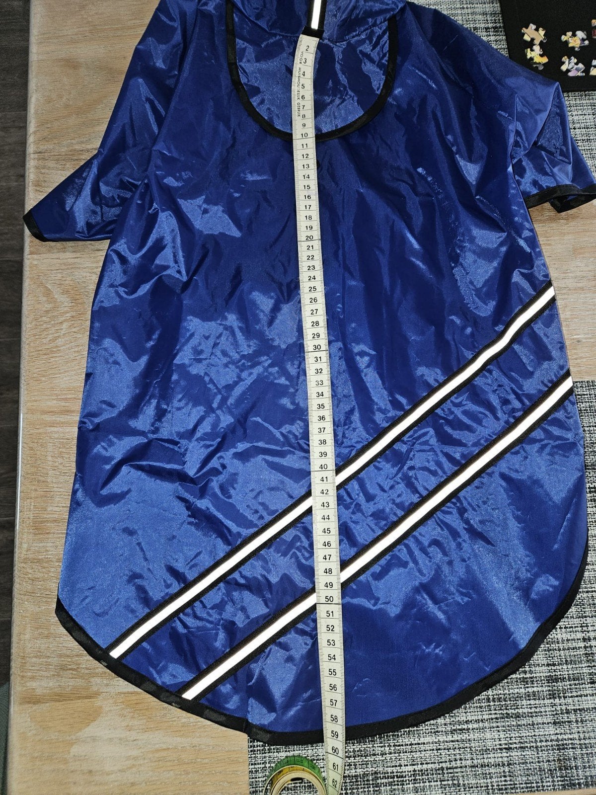 regencape met reflecterende strepen voor een hond, Ophalen of Verzenden, Nieuw