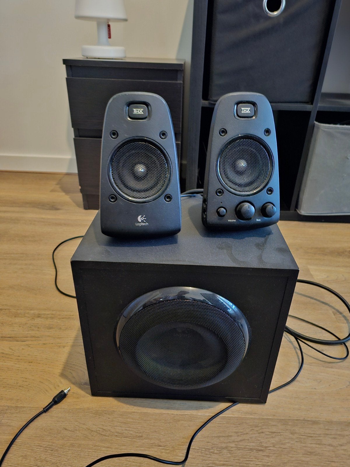 Logitech Z623 2.1 Speakersysteem, Ophalen of Verzenden, Gebruikt, Subwoofer, Logitech