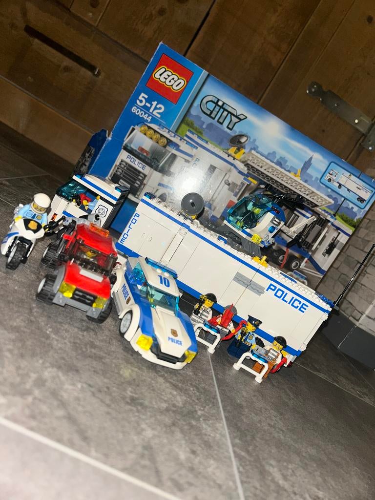 Lego City Politie Bus, Ophalen of Verzenden, Gebruikt, Complete set, Lego