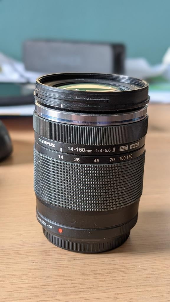 Olympus M.Zuiko Digital 14-150mm f/4-5.6 II ED MSC lens, Ophalen of Verzenden, Zo goed als nieuw, Standaardlens, Zoom