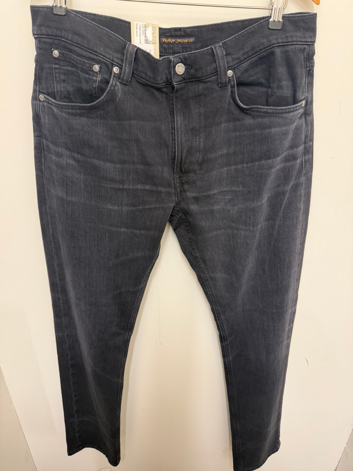Nieuwe Nudie Jeans Lean Dean deep tracks 34/34, Verzenden, Nieuw, Zwart, W32 (confectie 46) of kleiner