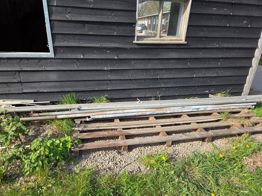Steigerpijpen en klemmen, Doe-het-zelf en Verbouw, Steigers, Ophalen of Verzenden, Overige typen, Minder dan 2 meter