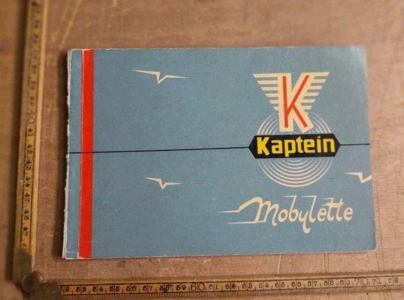 Handleiding Kapitein Mobylette 1956, Ophalen of Verzenden, Gebruikt
