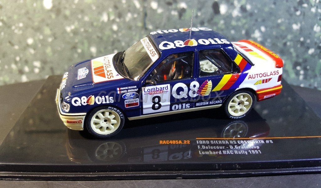 Ford Sierra RS Cosworth #8 1:43 Ixo V798, Verzenden, Nieuw, Auto, Overige merken
