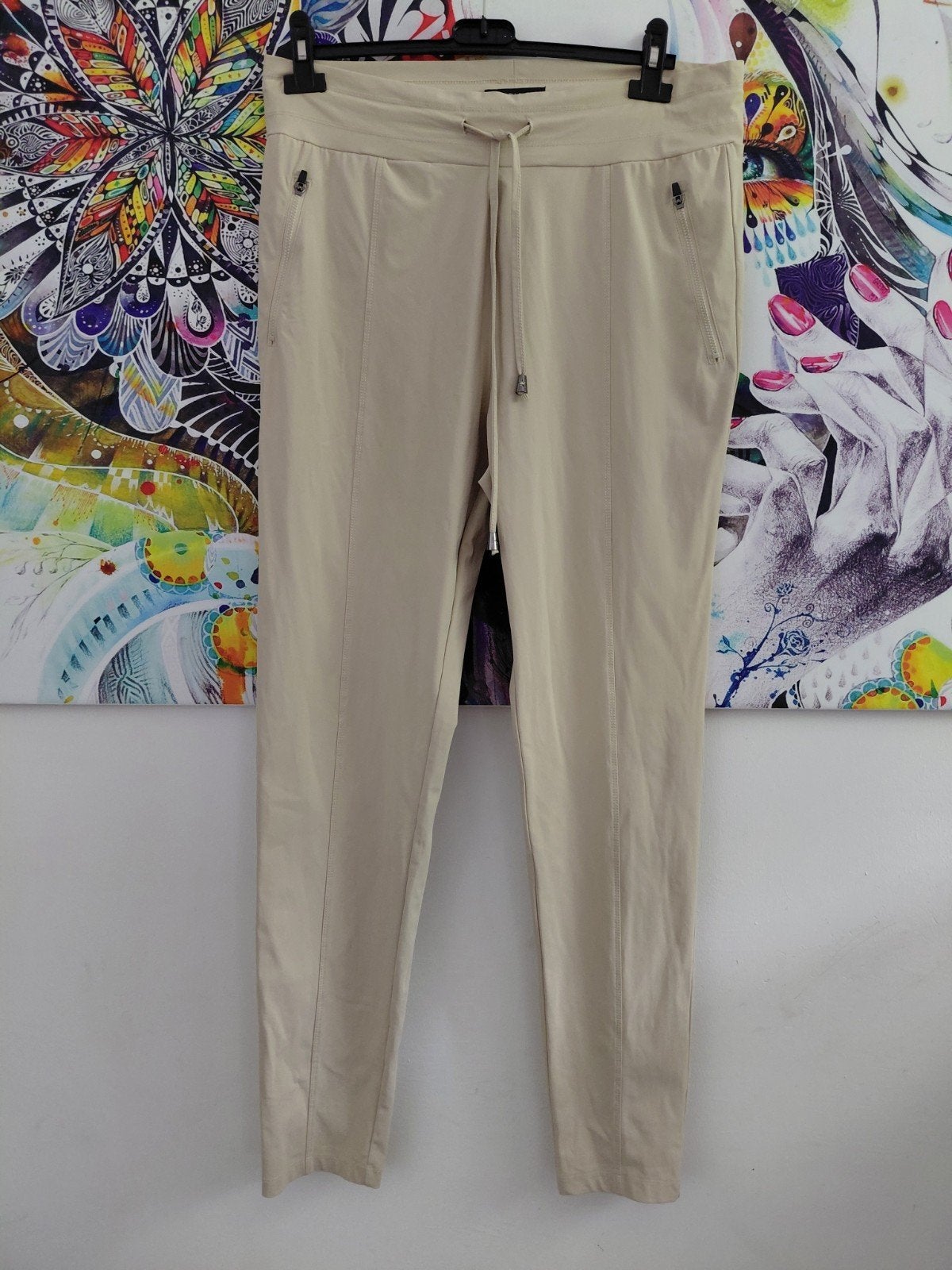 Mi Piace travelstof broek XXL, Kleding | Dames, Mi Piace, Beige, Maat 46/48 (XL) of groter, Ophalen of Verzenden
