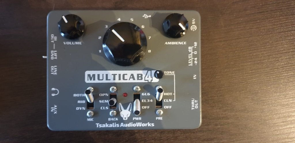 Tsakalis Audioworks Multicab 4, Ophalen of Verzenden, Zo goed als nieuw, Overige typen