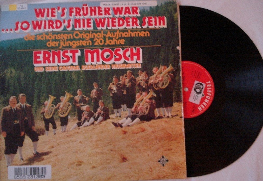 Ernst Mosch - Wie's früher war ... so wird's nie wieder, LP, Gebruikt, Ophalen of Verzenden, 12 inch