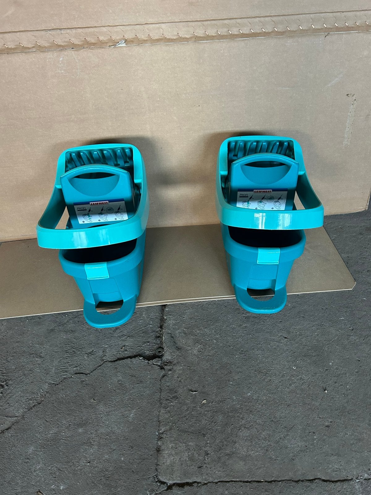 Leifheit Dweilemmer met pers (2 stuks), Ophalen, Dweilemmer, -bak, of -wagen