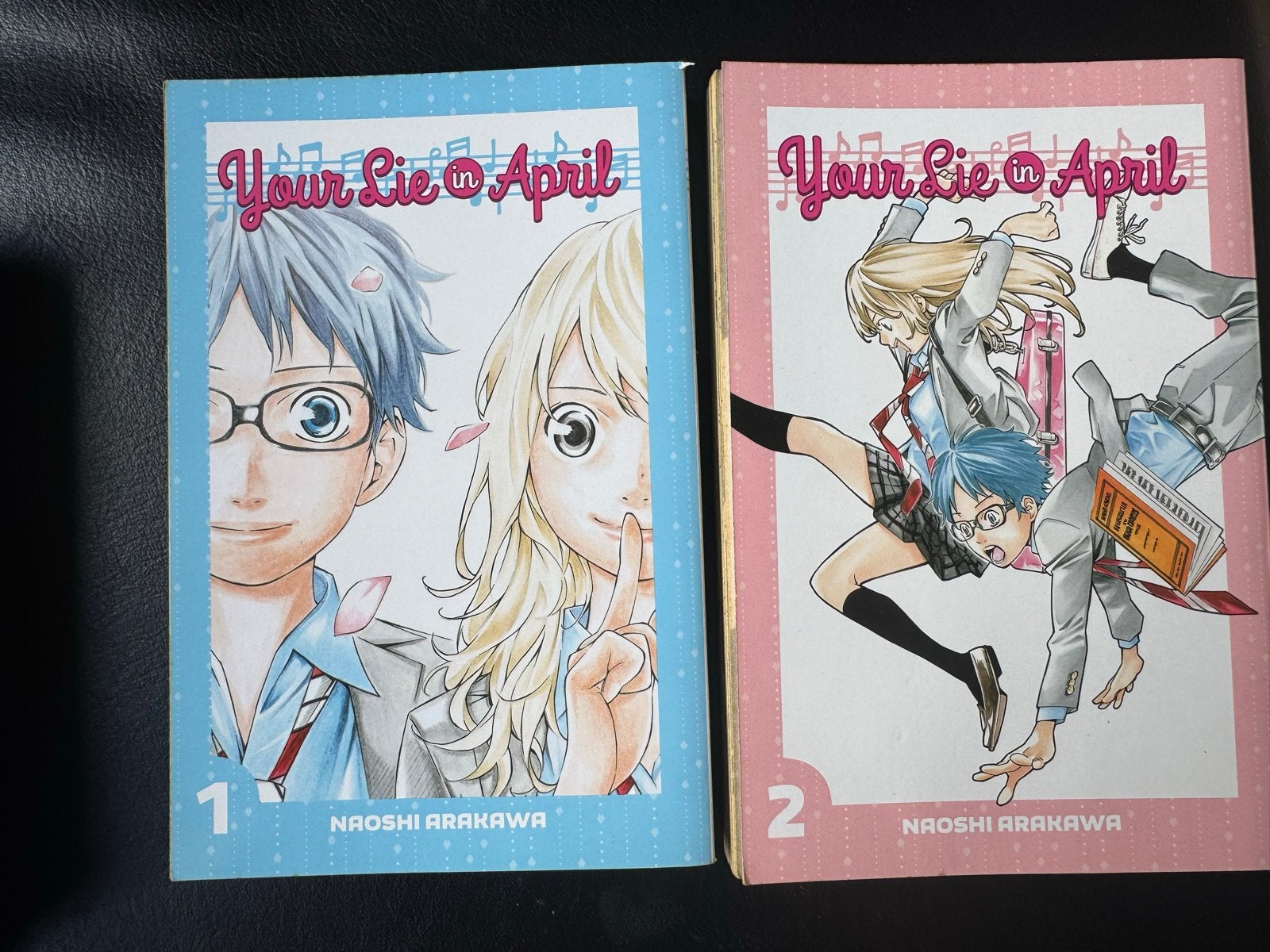 Your Lie in April Manga - Deel 1 & 2, Meerdere stripboeken, Ophalen of Verzenden, Zo goed als nieuw
