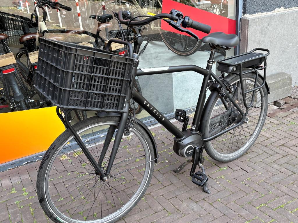 Fietshokje Hoofddorp: Gazelle Heavy Duty Bosch Middenmotor, Niet ingevuld, Niet ingevuld, Ophalen of Verzenden, Zo goed als nieuw