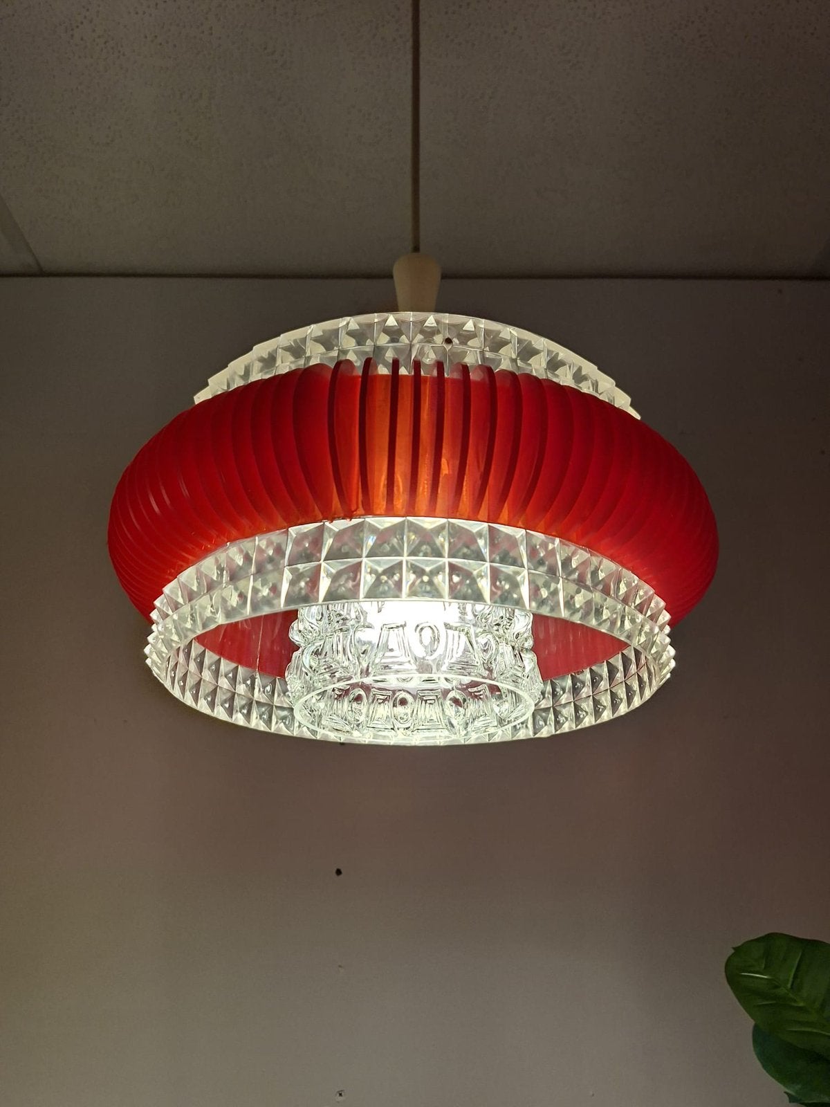 Drie retro vintage Space Age lampen, Ophalen, A, A, A