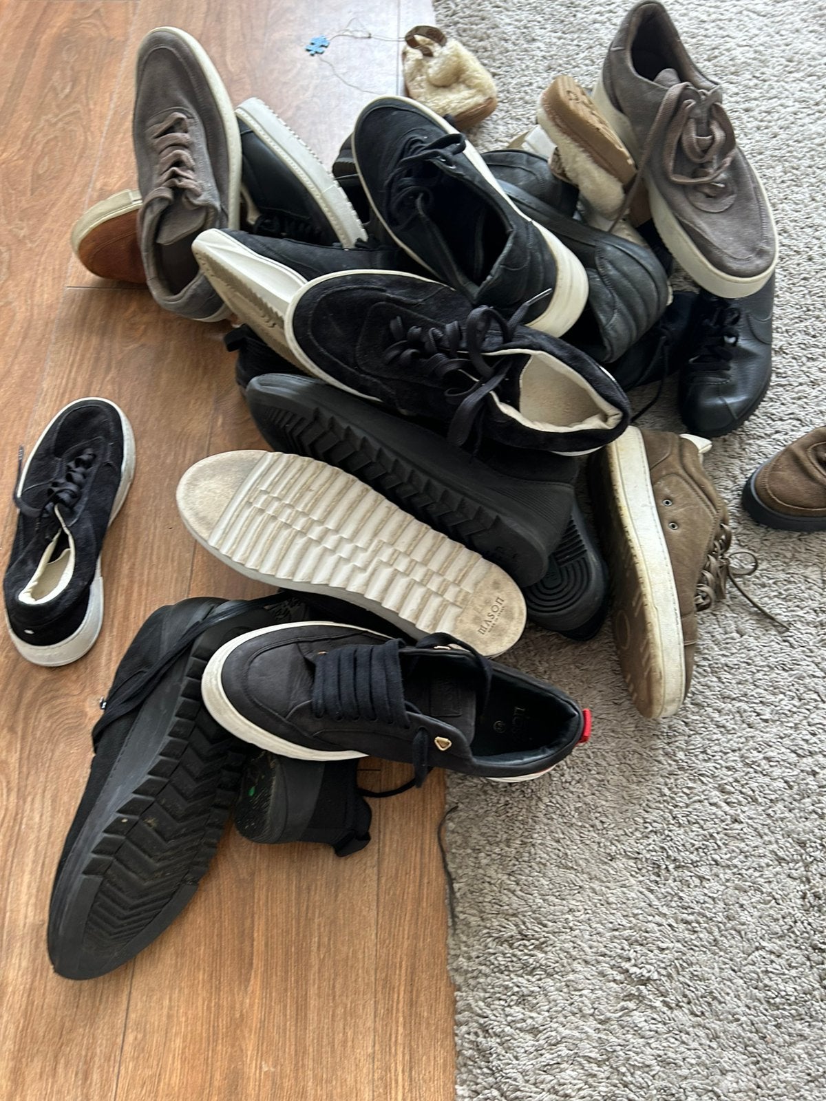 Partij top merkschoenen en kleren, Kleding | Heren, Ophalen of Verzenden, Zo goed als nieuw, Overige kleuren