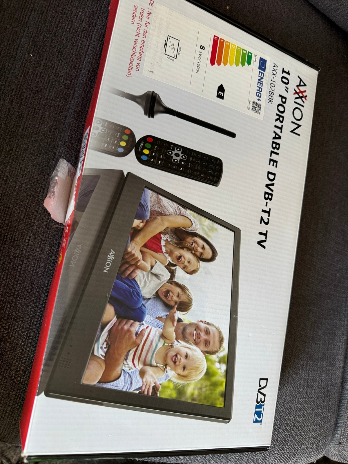 Axion 10" Draagbare DVB-T2 TV - Nieuw in doos, Audio, Tv en Foto, Televisies, Overige merken, 50 Hz, Nieuw, Ophalen of Verzenden