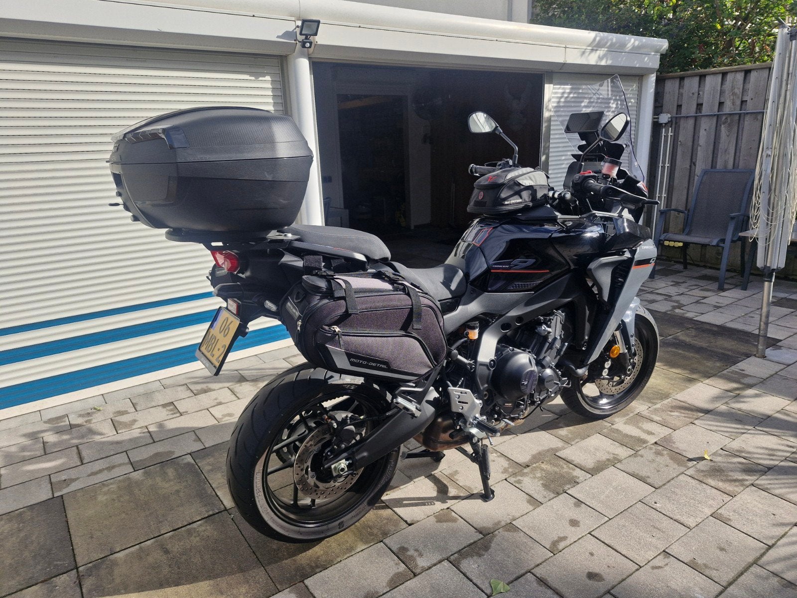 Yamaha tracer 9 bwj 2026 2500km quickshifter  en div extra,s, Traction Control, Occasion, Particulier, Meer dan 35 kW