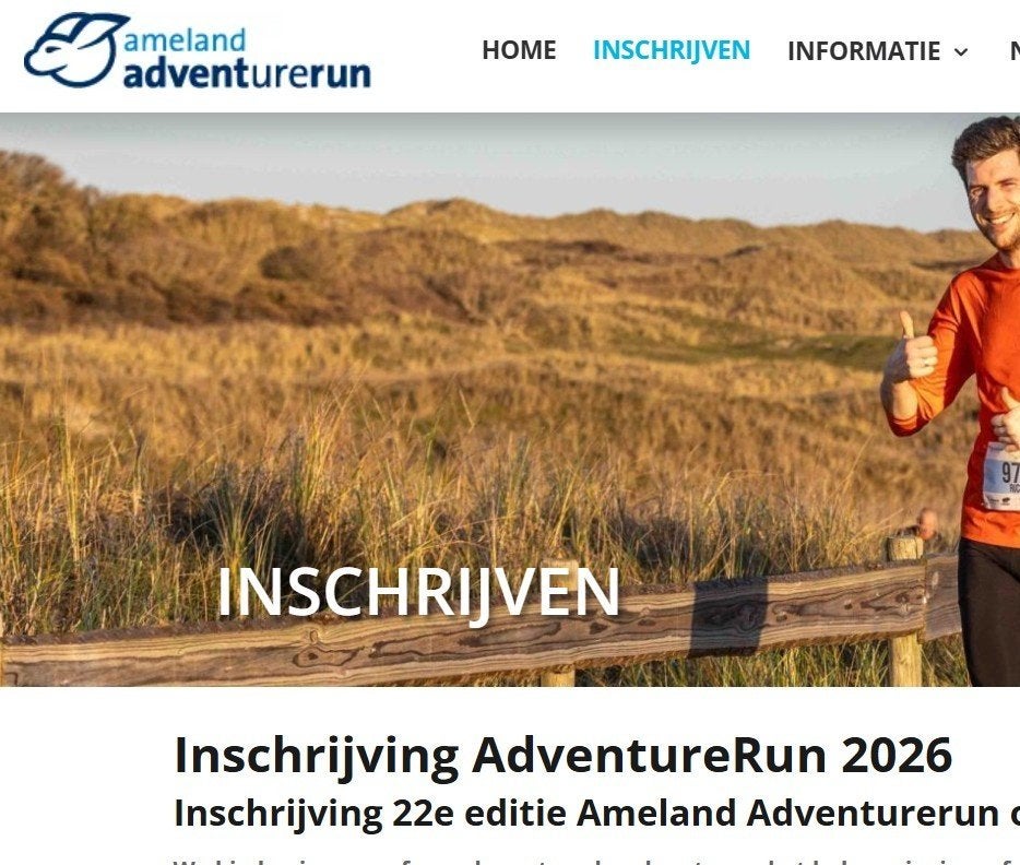 Kaartje Ameland Adventurerun 2026 10km, Ophalen of Verzenden, Nieuw