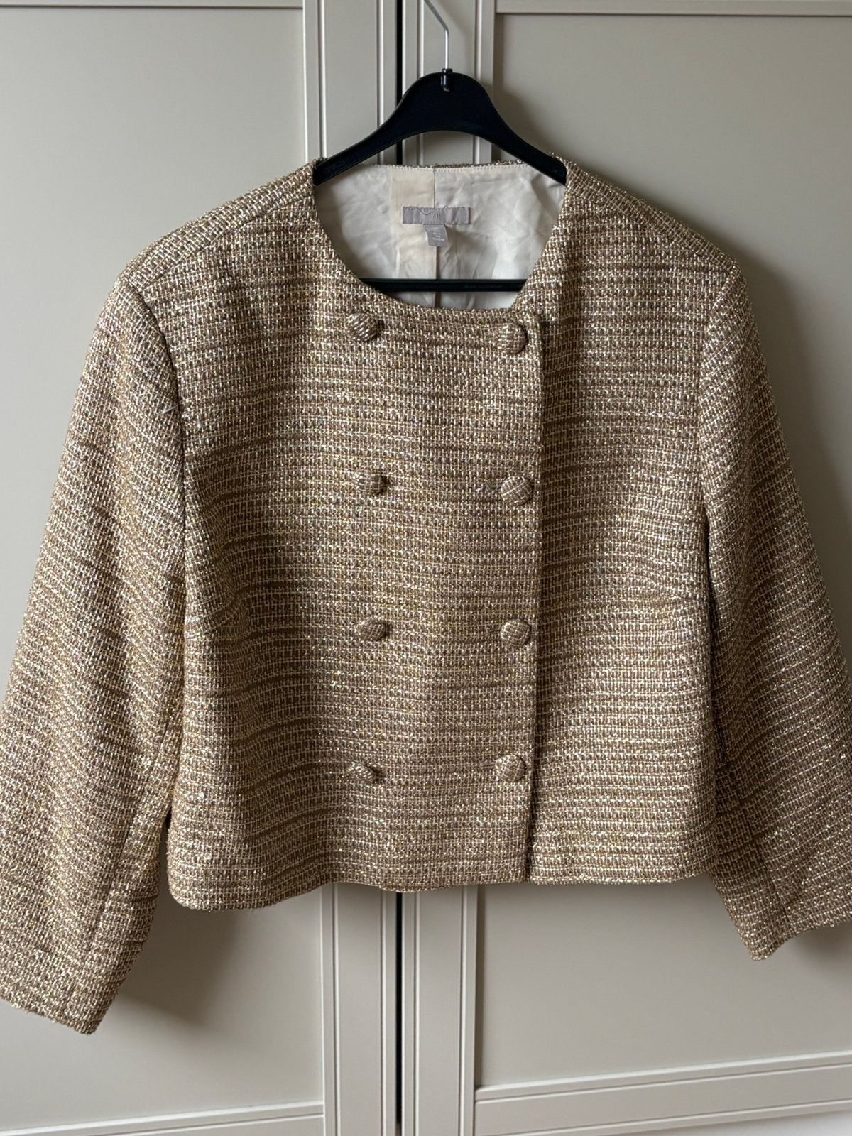 H&M mantelpak, Kleding | Dames, Ophalen of Verzenden, Zo goed als nieuw, Maat 42/44 (L)