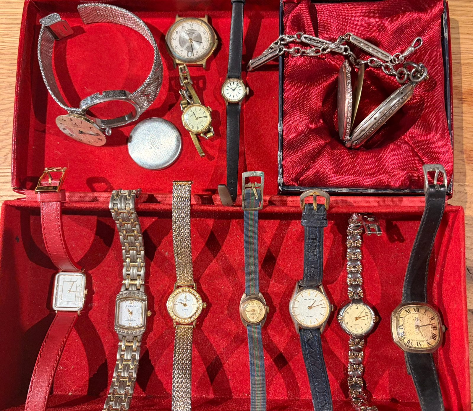 Diverse gouden en zilveren antieke horloges, Overige merken, Gebruikt, Verzenden, Polshorloge